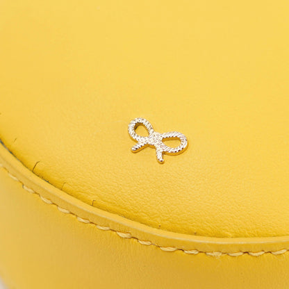 ANYA HINDMARCH レディース イヤホンポーチ EAR PODS POUCH WINK 205825 イエロー LEMONCURD