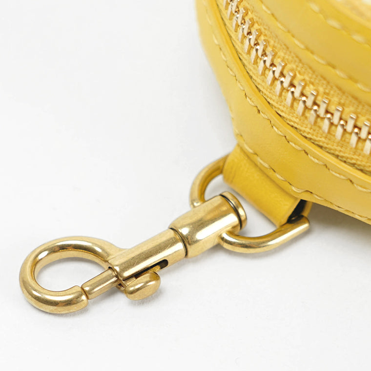 ANYA HINDMARCH レディース イヤホンポーチ EAR PODS POUCH WINK 205825 イエロー LEMONCURD