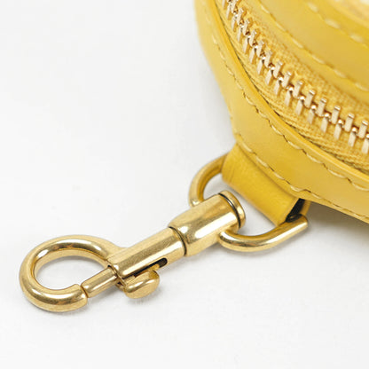 ANYA HINDMARCH レディース イヤホンポーチ EAR PODS POUCH WINK 205825 イエロー LEMONCURD