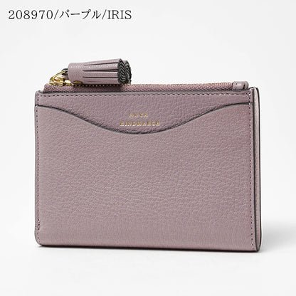 ANYA HINDMARCH レディース 2つ折り財布 SMALL DOUBLE ZIP WALLET PEEPING EYES 209465  208970 2カラー