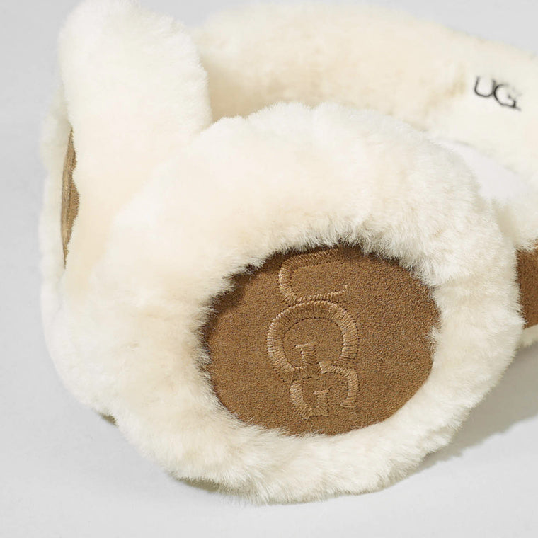 UGG レディース イヤーマフ SHEEPSKIN EMBROIDERY EARMUFF 20955 4カラー