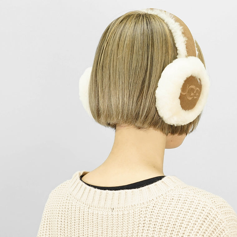 UGG レディース イヤーマフ SHEEPSKIN EMBROIDERY EARMUFF 20955 4カラー