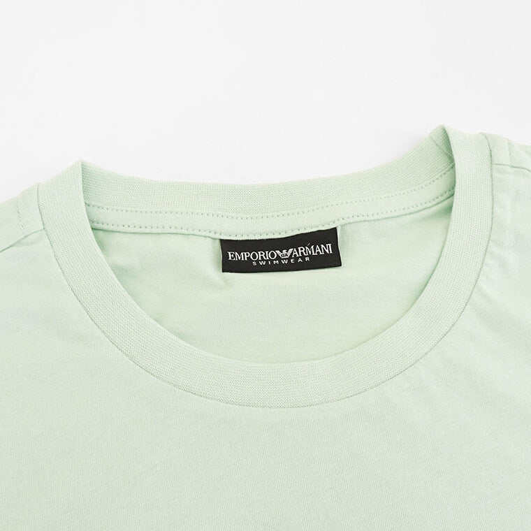 【SUMMER FINAL SALE】 EMPORIO ARMANI SWIMWEARライン メンズ Tシャツ 211818 4R463 2カラー