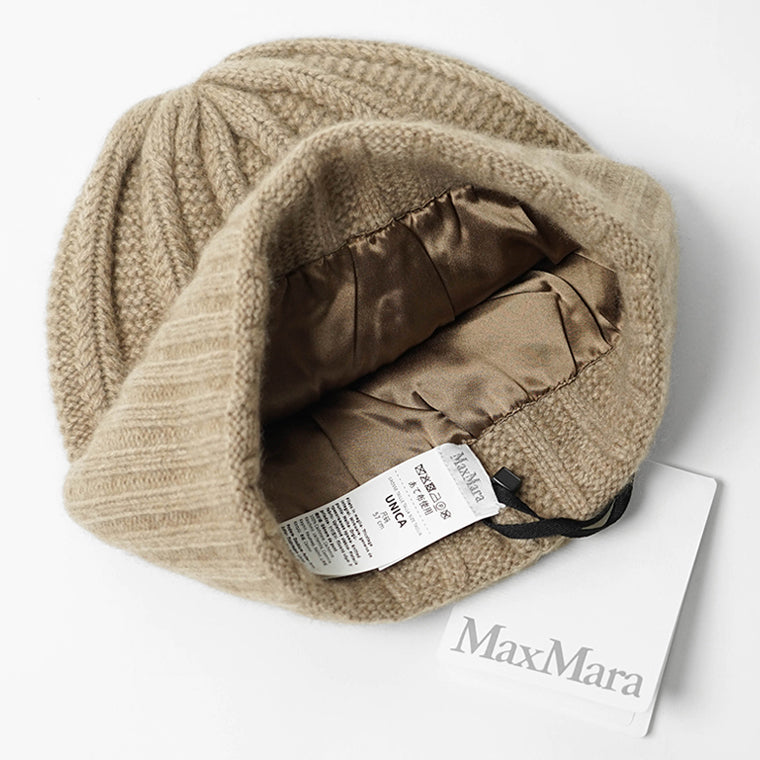 Max Mara レディース ニットキャップ MACBETH 2524576072 5カラー