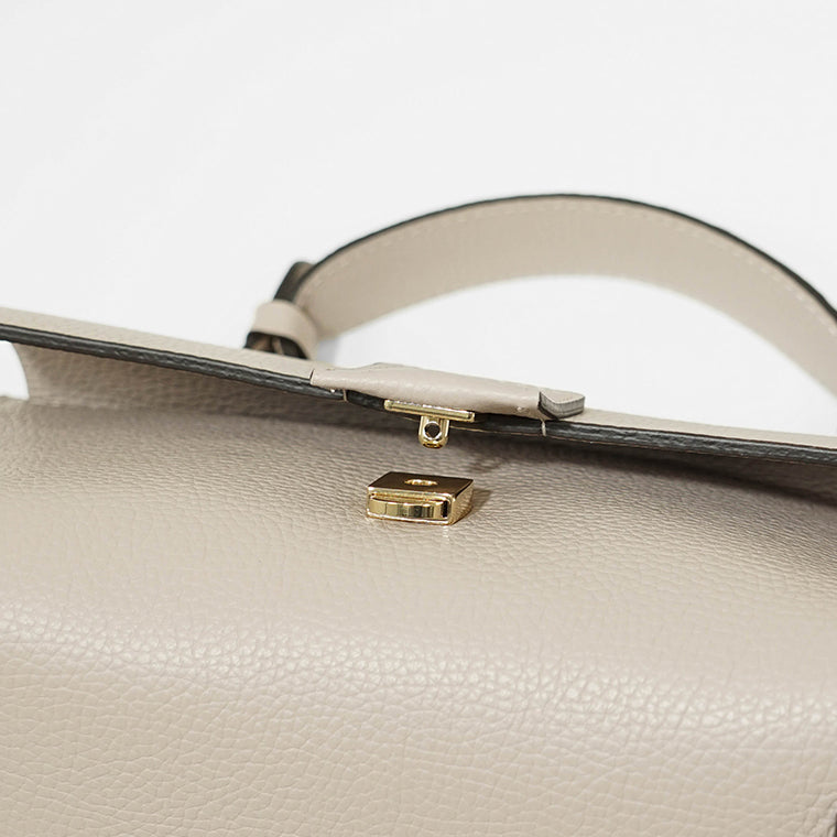 LORISTELLA レディース ショルダーバッグ BETH 2529 LIGHT TAUPE ブラック NERO