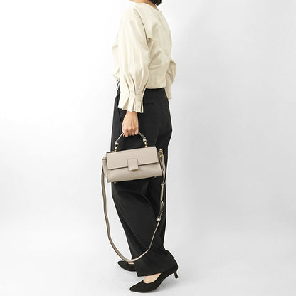 LORISTELLA レディース ショルダーバッグ BETH 2529 LIGHT TAUPE ブラック NERO
