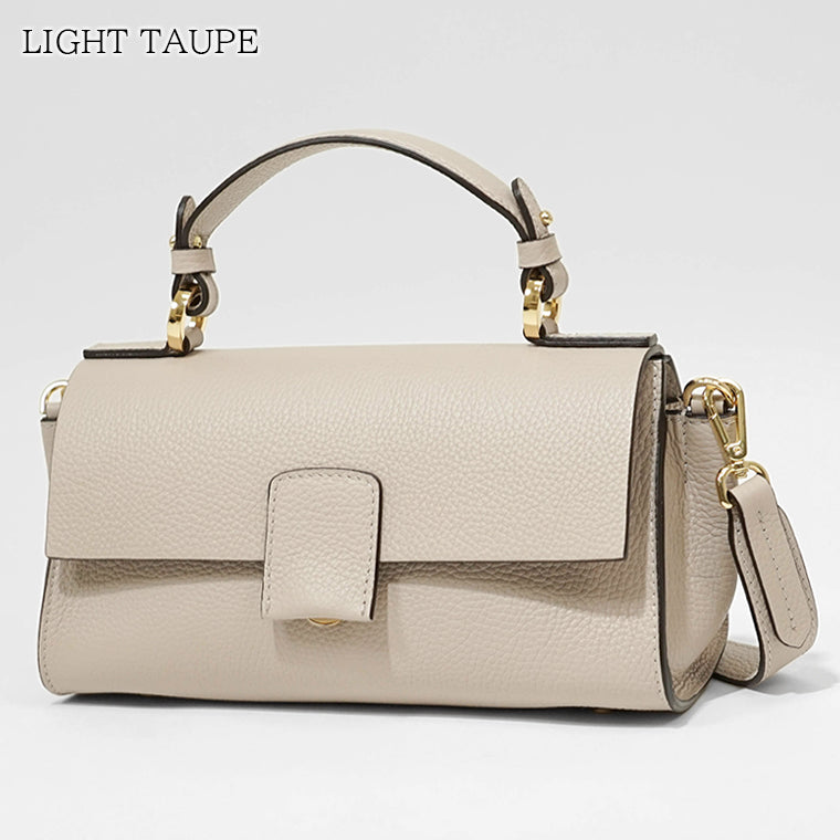 LORISTELLA レディース ショルダーバッグ BETH 2529 LIGHT TAUPE ブラック NERO