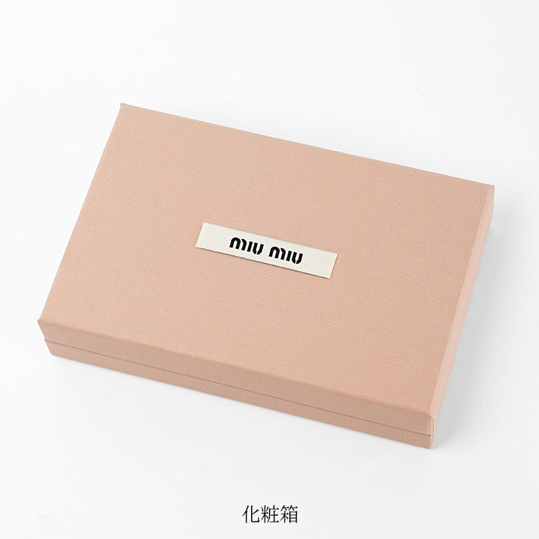 MIU MIU レディース フラグメントケース NAPPA AVIATOR 5MB066 AEFX LINFA パウダーブルー F0035