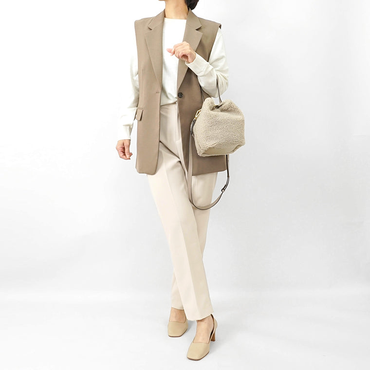 LORISTELLA レディース ショルダーバッグ EMMA 2932P BEIGE TAUPE