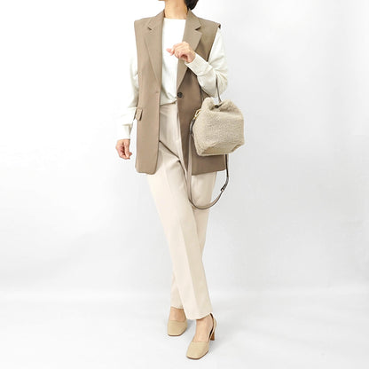 LORISTELLA レディース ショルダーバッグ EMMA 2932P BEIGE TAUPE