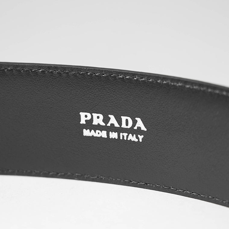 PRADA メンズ ベルト SAFFIANO 2CC545 053 NERO ブラック F0002