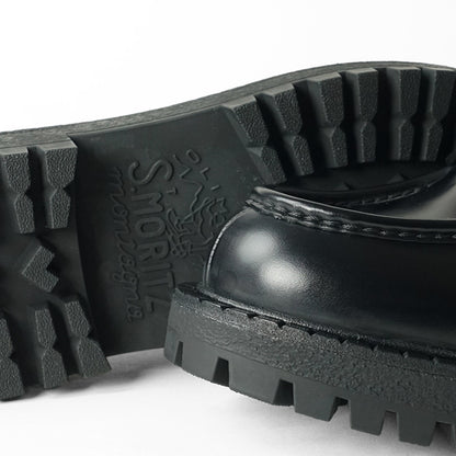 PRADA メンズ ローファー SPAZZOLATO ROIS 2DE151 B4L NERO ブラック F0002