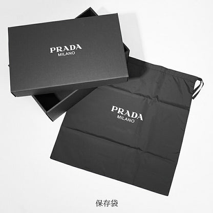 PRADA メンズ スニーカー NYLON SCAMOSCIATO 2EE454 D7C NERO 1 ブラック F0632