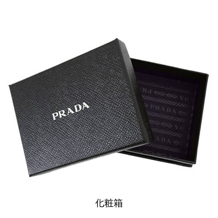 PRADA メンズ フラグメントケース SAFFIANO TRIANG 2MC067 QHH NERO ブラック F0002