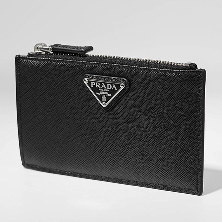 PRADA メンズ フラグメントケース SAFFIANO TRIANG 2MC086 QHH NERO ブラック F0002