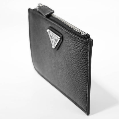 PRADA メンズ フラグメントケース SAFFIANO TRIANG 2MC086 QHH NERO ブラック F0002