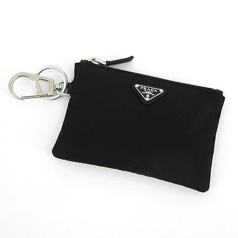 PRADA メンズ レディースミニポーチ TESSUTO TRAVEL 2TT117 2DMK NERO ブラック F0002