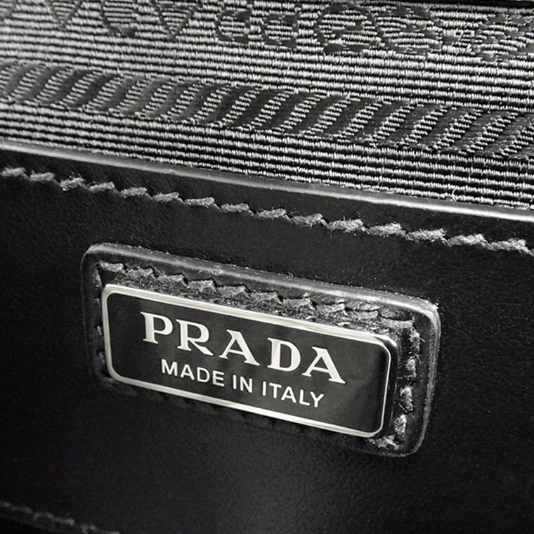 PRADA メンズ レディース ショルダーバッグ TESSUTO SAFFIANO 2VD053 2DMH NERO ブラック F0002