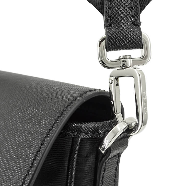 プラダ PRADA メンズ レディース ショルダーバッグ ブラック