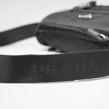 PRADA メンズ レディース ショルダーバッグ TESSUTO 2VD066 2DMG NERO ブラック F0002