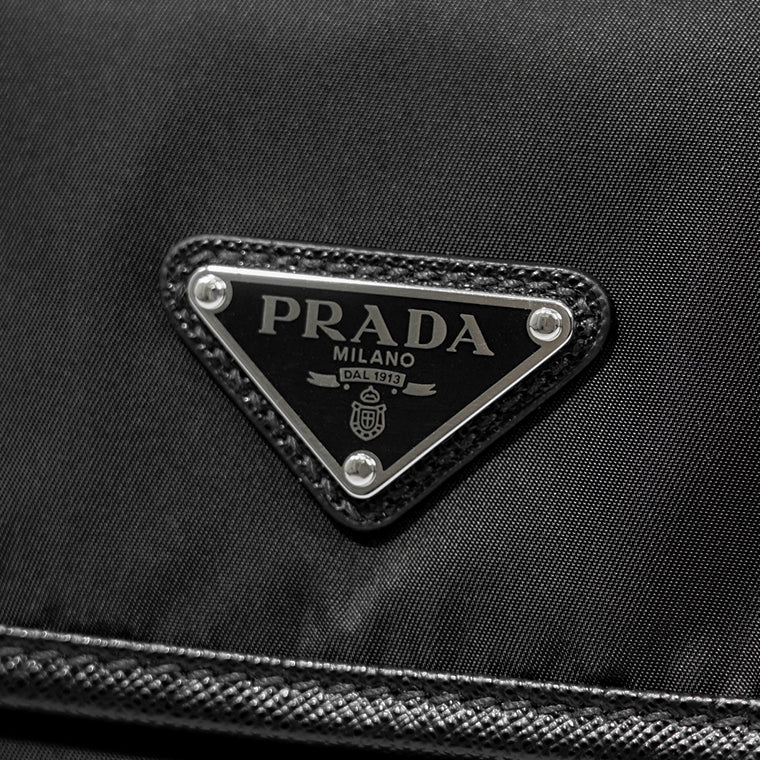 PRADA メンズ レディース ショルダーバッグ TESSUTO 2VD066 2DMG NERO ブラック F0002