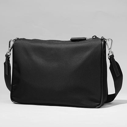 PRADA メンズ レディース ショルダーバッグ TESSUTO SAFFIAN 2VH113 2DMH NERO ブラック F0002