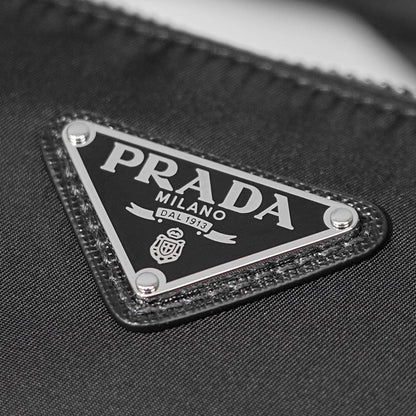 PRADA メンズ レディース ショルダーバッグ TESSUTO SAFFIAN 2VH113 2DMH NERO ブラック F0002