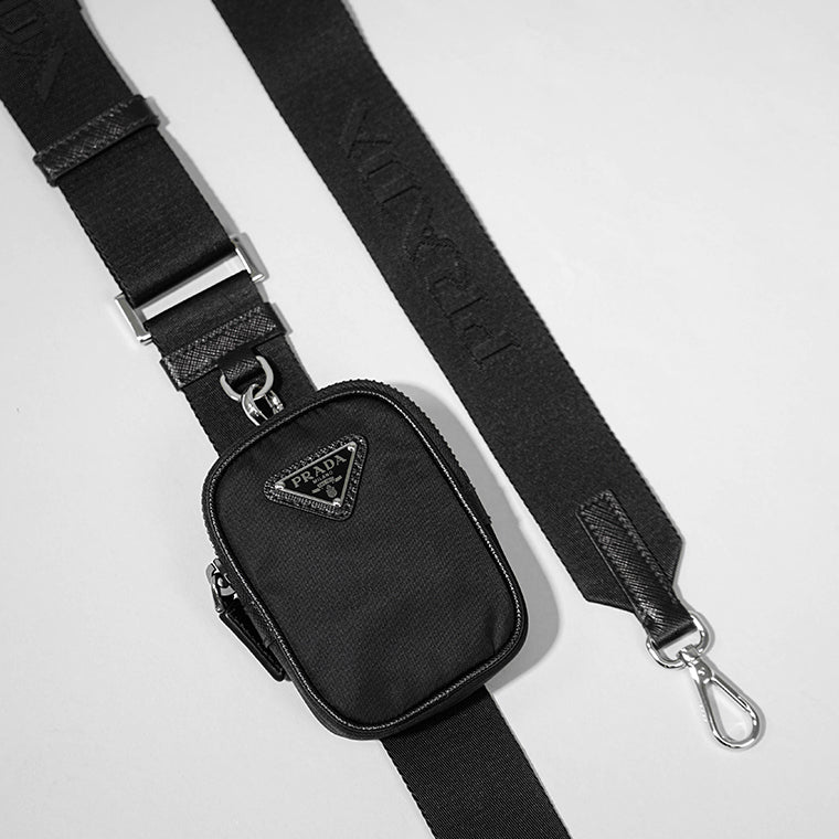 プラダ PRADA メンズ レディース ショルダーバッグ ブラック