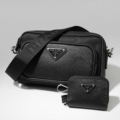 PRADA メンズ レディース ショルダーバッグ BANDOLIERA 2VH172 2DMH NERO ブラック F0002