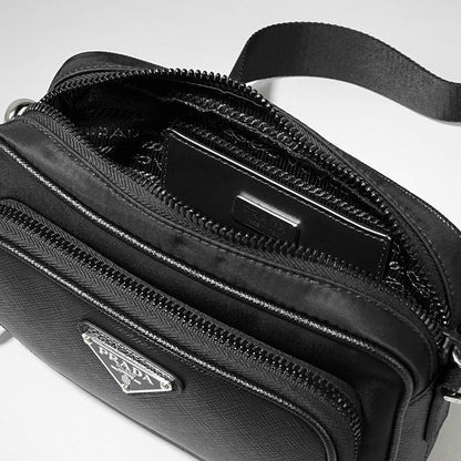 PRADA メンズ レディース ショルダーバッグ BANDOLIERA 2VH172 2DMH NERO ブラック F0002