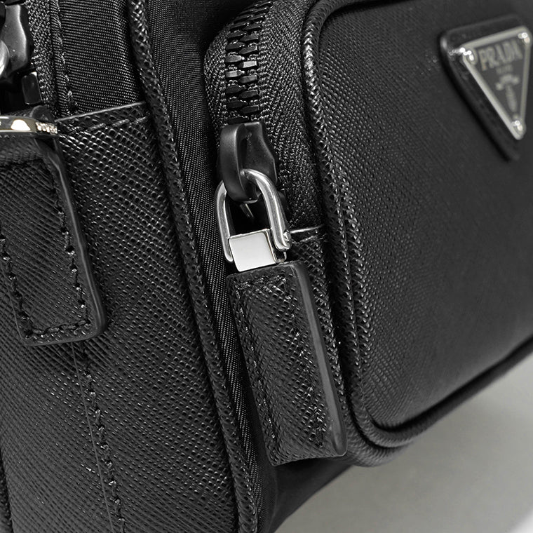 PRADA メンズ レディース ショルダーバッグ BANDOLIERA 2VH172 2DMH NERO ブラック F0002