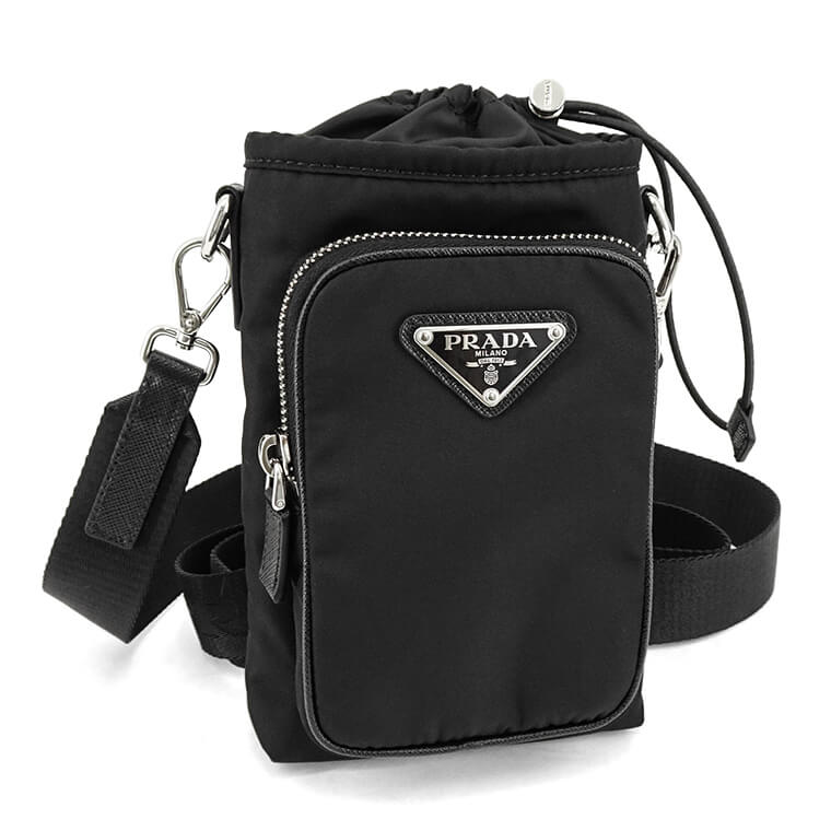 プラダメンズショルダー プラダ PRADA メンズ ショルダーバッグ ブラック – WORLDCLUB1989