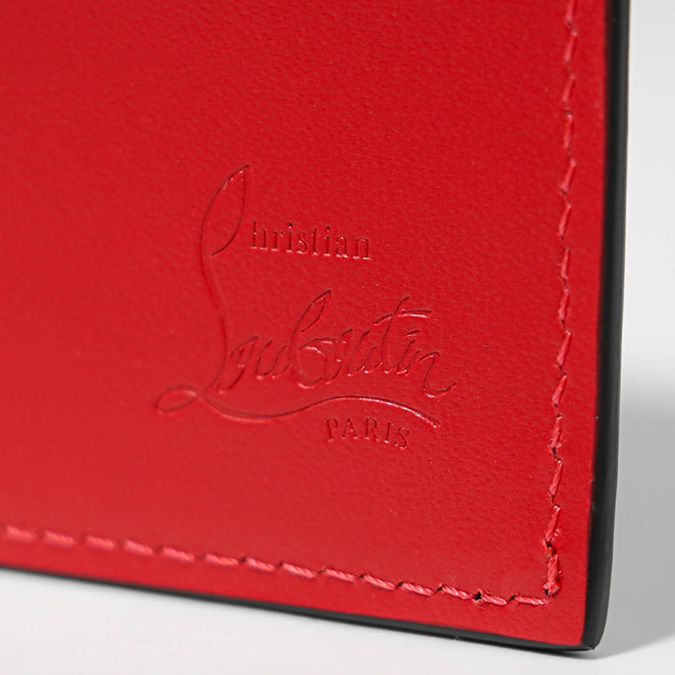 クリスチャンルブタン CHRISTIAN LOUBOUTIN メンズ 2つ折り財布 レッド