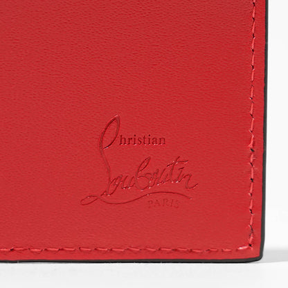 CHRISTIAN LOUBOUTIN メンズ 2つ折り財布 CANOPY 3265106 LOUBI レッド R251