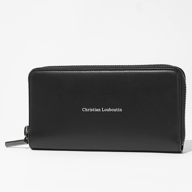 CHRISTIAN LOUBOUTIN メンズ 長財布 CANOPY 3265337 BLACK ブラック BK01