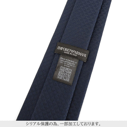 EMPORIO ARMANI メンズ ネクタイ 340075 CC113 NIGHT BLUE ネイビー 00036