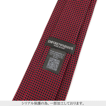 EMPORIO ARMANI メンズ ネクタイ 340275 4R623 BURGUNDY バーガンディ 00176