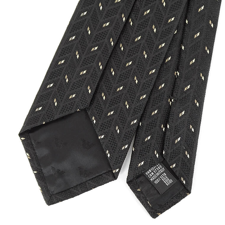エンポリオアルマーニ EMPORIO ARMANI メンズ ネクタイ ブラック