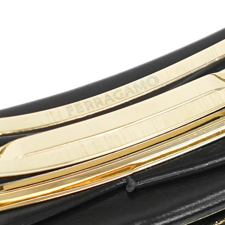 FERRAGAMO レディース バレッタ VARA 340421 771551 BLACK ブラック 001