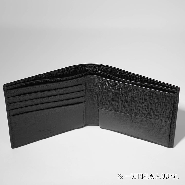 サンローラン SAINT LAURENT メンズ 2つ折り財布 ブラック – WORLDCLUB1989