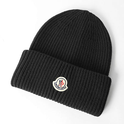 MONCLER メンズ レディース ニットキャップ BERRETTO TRICOT 3B00075 M1127 ブラック 999