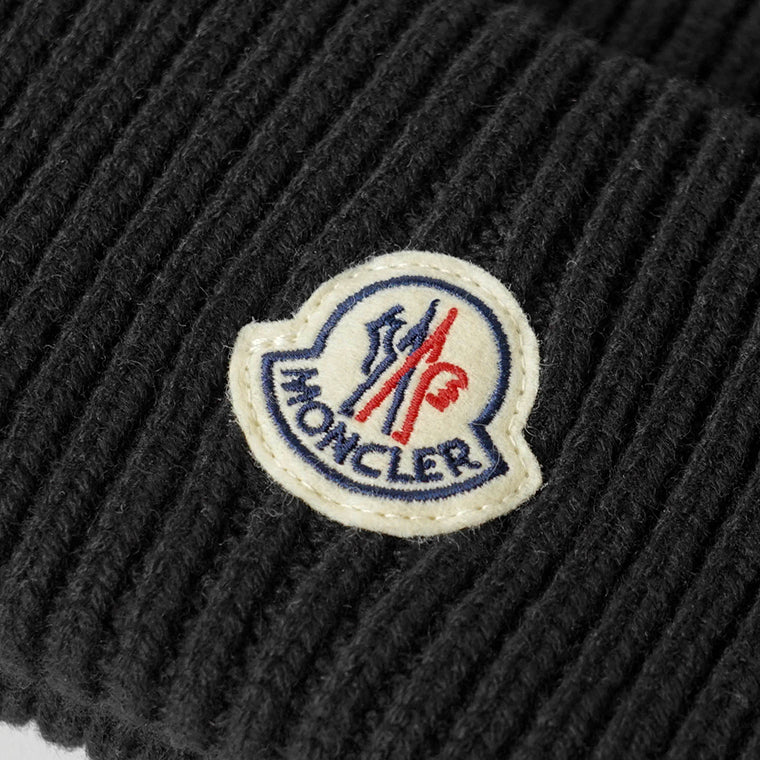 MONCLER メンズ レディース ニットキャップ BERRETTO TRICOT 3B00075 M1127 ブラック 999