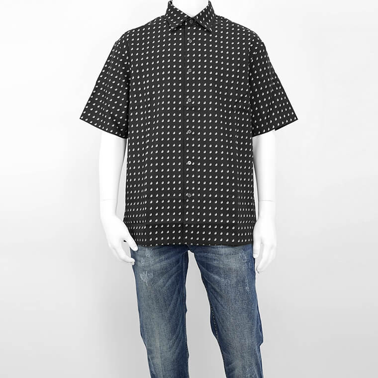 EMPORIO ARMANI メンズ 半袖シャツ 3D1CG7 1NRDZ 2カラー