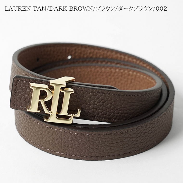 LAUREN RALPH LAUREN レディース ベルト REV LRL 20 BELT SKINNY 412912038 2カラー