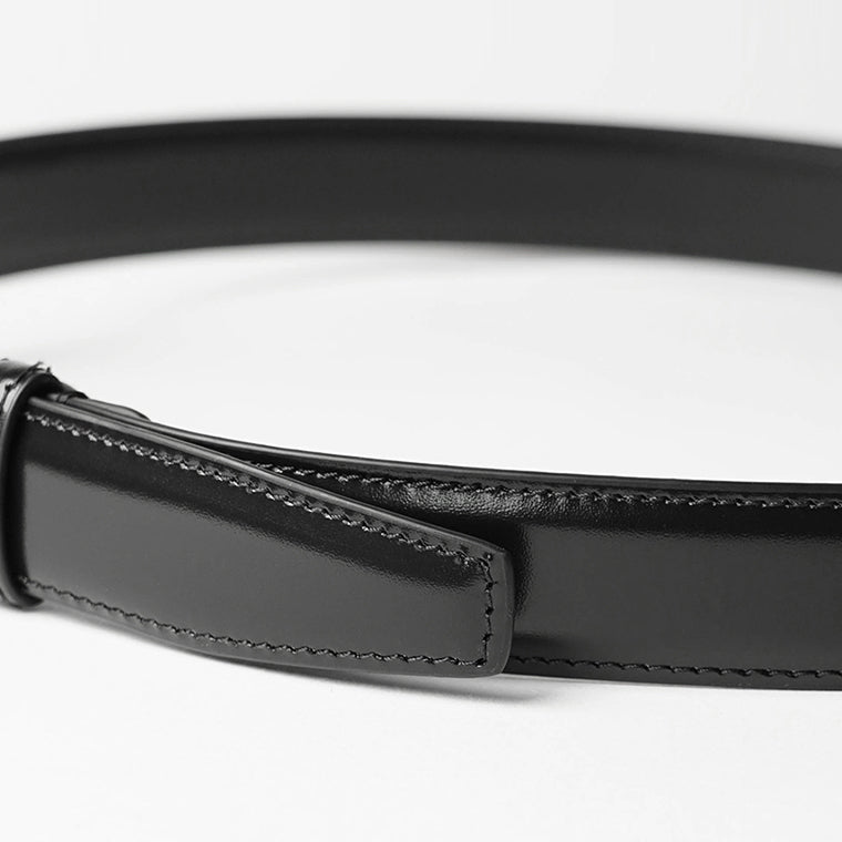 CELINE メンズ ベルト BC 14 25MM 45BLD3A01 BLACK ブラック 38SI