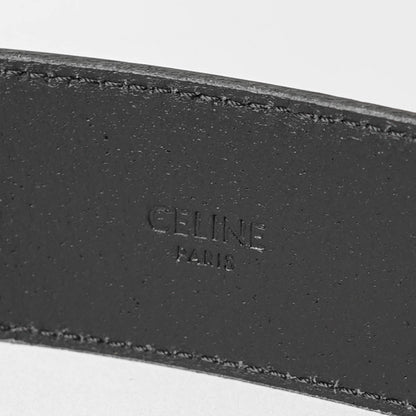 CELINE メンズ ベルト BC 21 35MM 45BNG3ATS BLACK ブラック 38KI