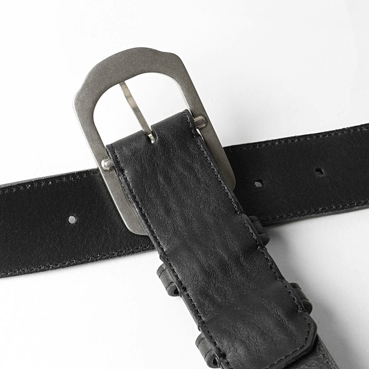 CELINE メンズ ベルト BC 21 35MM 45BNG3ATS BLACK ブラック 38KI
