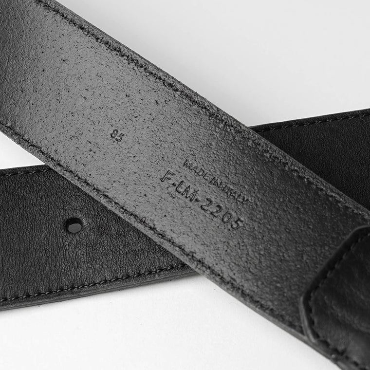 CELINE メンズ ベルト BC 21 35MM 45BNG3ATS BLACK ブラック 38KI