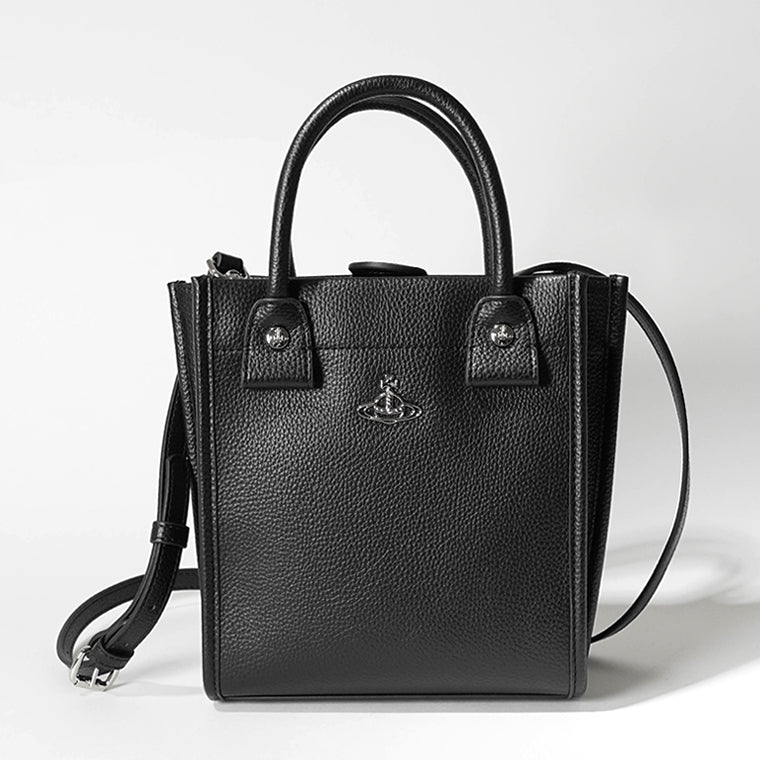 Vivienne Westwood レディース ショルダーバッグ TEDDY SMALL TOTE CROSSBODY 4803000DU S000D BLACK ブラック N403