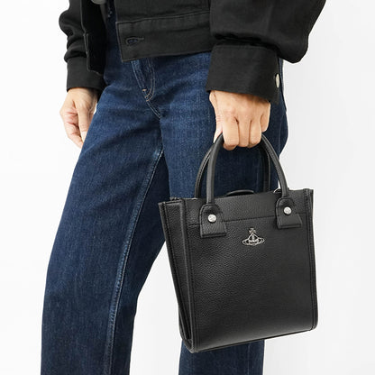 Vivienne Westwood レディース ショルダーバッグ TEDDY SMALL TOTE CROSSBODY 4803000DU S000D BLACK ブラック N403